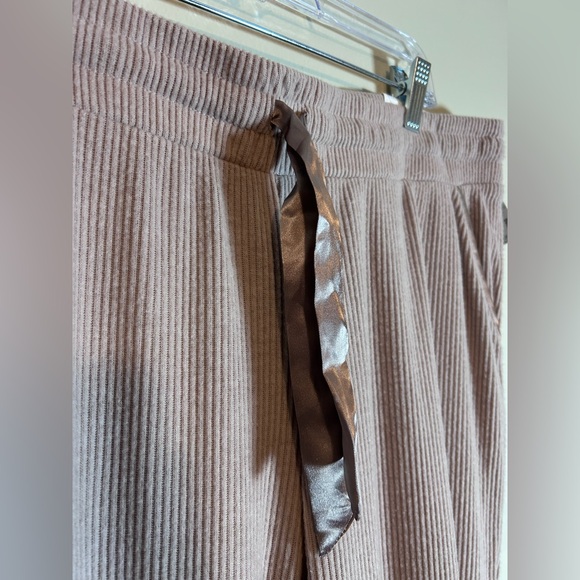 NWT Maurices Super Soft Cozy Rib Jogger Pant mauve light blush pink size XL - Picture 6 of 12